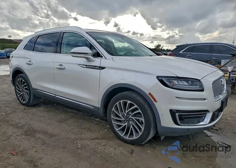 2019 Lincoln Nautilus Reserve из США, поврежденный, VIN 2LMPJ8LP5KBL31953